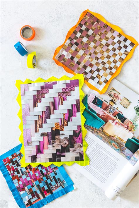 Quarantine Creativity Paper Weaving From Craft The Rainbow The House