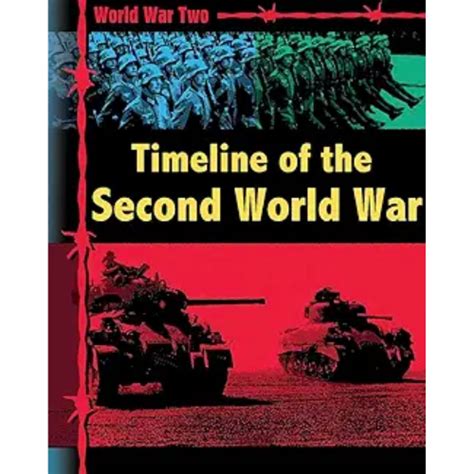 World War Two Timeline Of The Second World War Books For Bugs