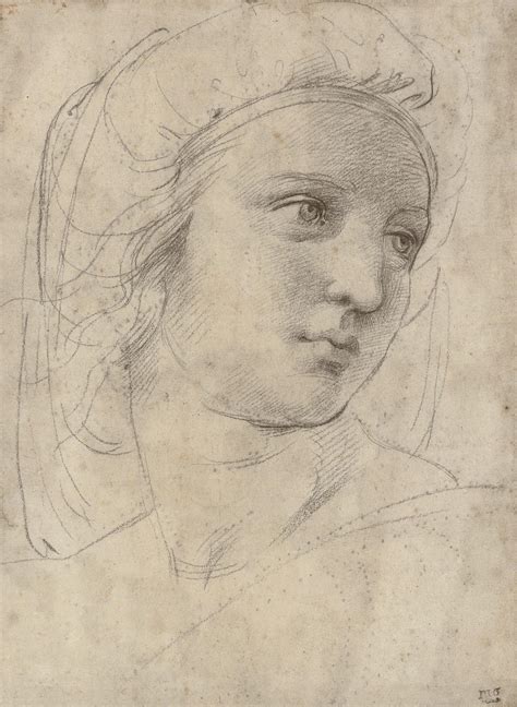 Raffaello Master Drawing Muse Art Italian Renaissance Art