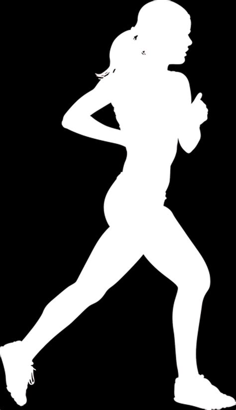 Running Drawing Silhouette Cross Country Running