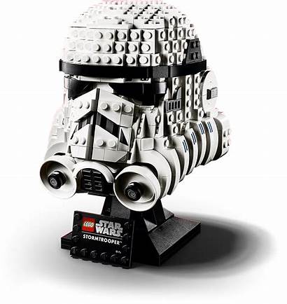 Lego Wars Stormtrooper Helmet Star Imagine