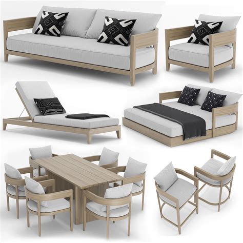 Best suvs with captain's chairs. 3D RH Outdoor Balmain Collection | CGTrader