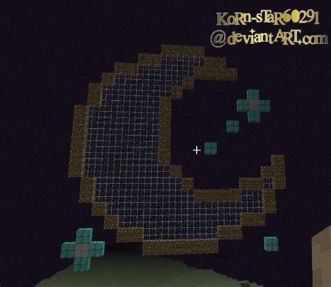 Ender Moon Minecraft Pixel Art By Korn Star60291 On Deviantart