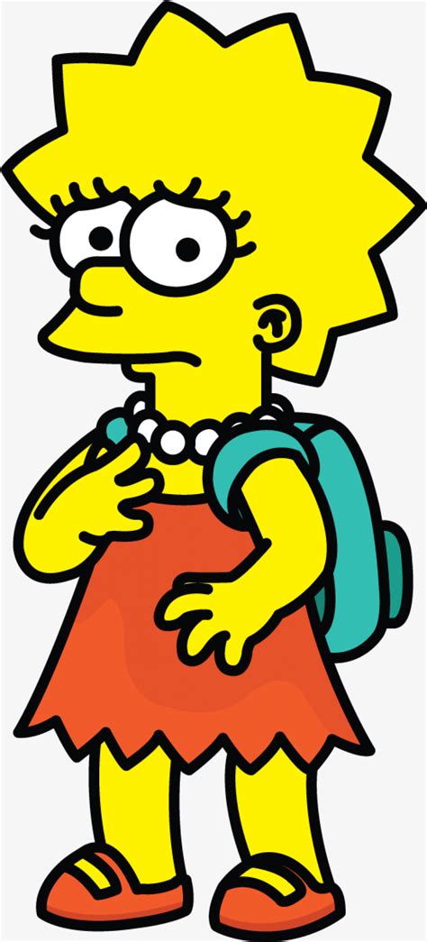 Simpsons Png Lisa Simpson Transparent Png 6457248 PNG Images On