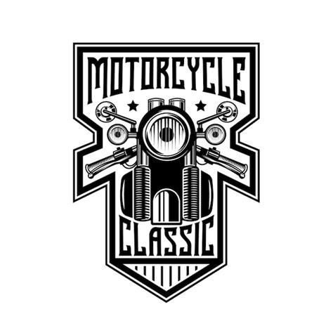 Premium Vector Custom Motorcycle Vintage Badge Emblem