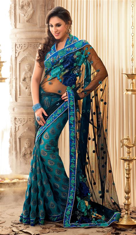 Jewellery On You Will Love It Too Indian Women Fashion Saree Designs Blue Indian