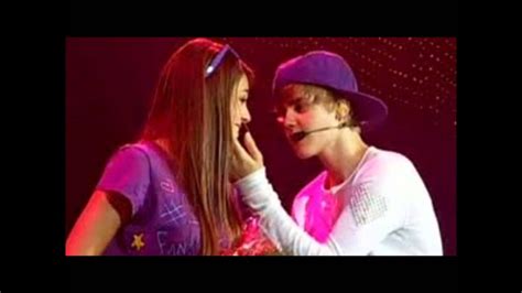 justin bieber one less lonely girl live 2012 empty arena effect youtube