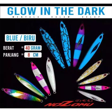 Metal Jig 40 Gram Koika Series Glow In The Dark Lazada Indonesia