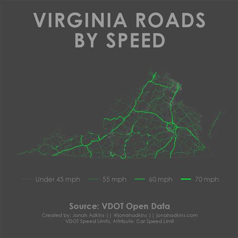 The Open Data Roads Of Virginia It All Started With A Map
