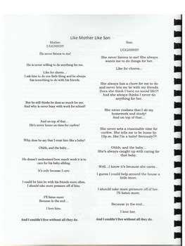 Variouswhy sometell describe that giveimpression othersconvey express few. Dialogue Poems - Writing with Mentor Texts - Poems for Two Voices