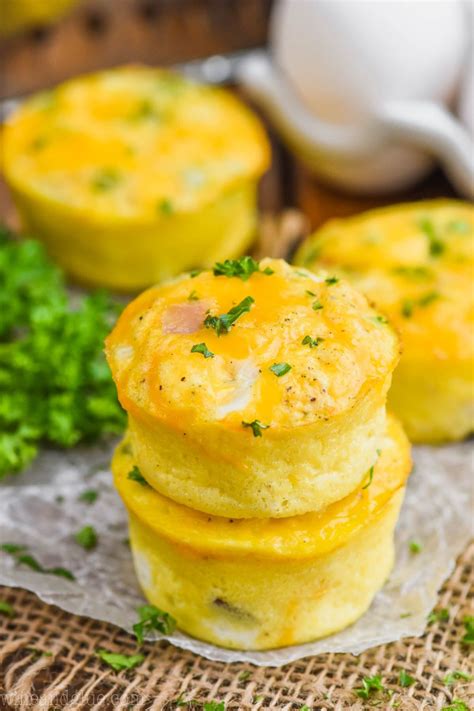 These Ham And Cheese Egg Muffins Are Such An Easy Delicious Breakfasts