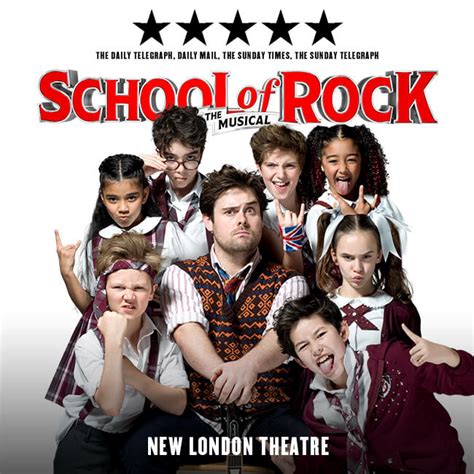 School Of Rock The Musical Theatre Trips Kent London Shows