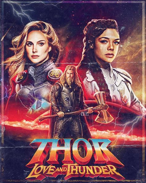 Thor Love And Thunder Fan Poster By Finalgirledits Rmarvelstudios