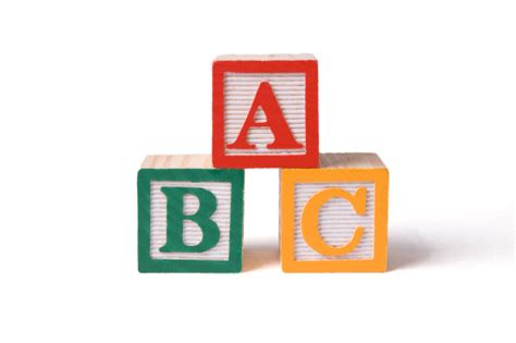 Abc Alphabet Blocks Stacked Stock Photo Download Image Now Alphabet