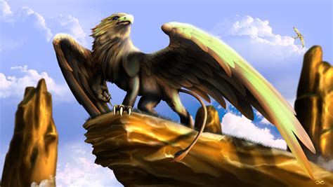 Griffin By Guillaume Phoenix On Deviantart Griffin Mythical Mythical