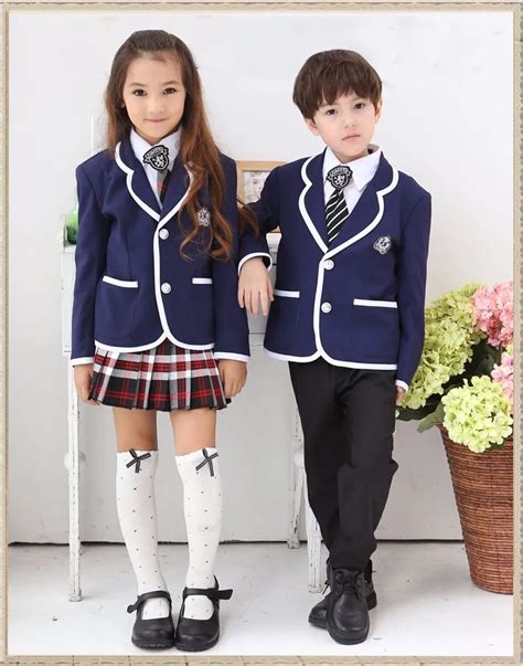 Volver A La Escuela De Diseño Uniforme Niño O Niña Contiene Chaqueta De