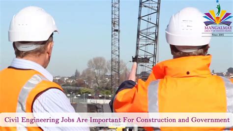 Civil Engineering Jobs Are Important For Construction And Government