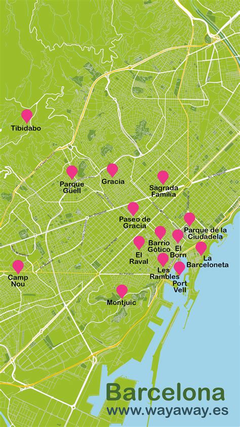 L'autobus hop on hop off di barcelona offre 3 percorsi, 44 fermate e 5 punti di trasferimento. Mapa de Barcelona | Plano con rutas turísticas