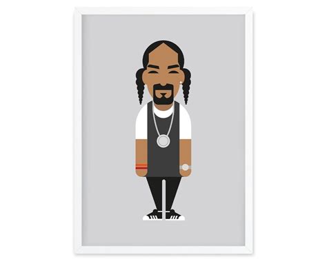 Snoop Dogg Impresión Digital Cartel Hip Hop Arte Hip Hop Etsy