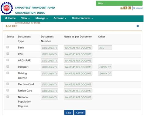 Please guide me through entire procedure of opening the account in the epf assocition. EPF KYC Update for Aadhaar Linking to your UAN Account