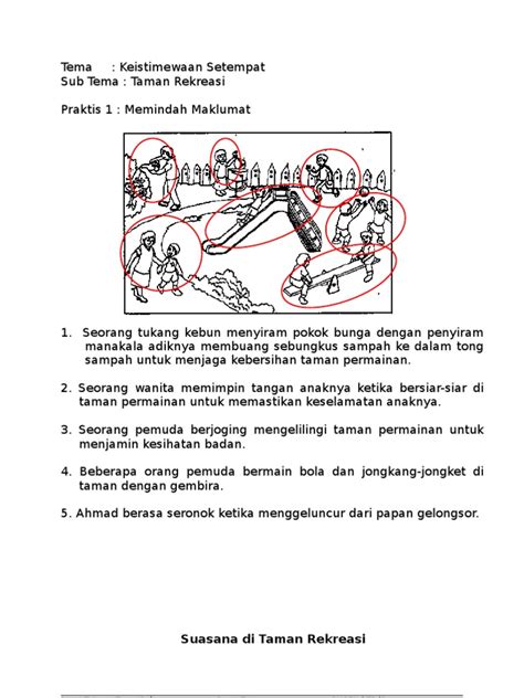 Tinggi halangan 1.cerun curam 2.hakisan/tanah runtuh cara mengatasi 1.menanam pokok/rumput 2.membina teres 3.membina tembok simen/batu 4.membina terowong 1.menebus guna untuk kegiatan pertanian dan petempatan. Gambar Aktiviti Di Taman Permainan
