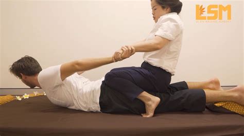 traditional thai massage back youtube