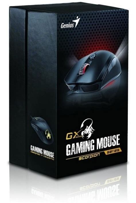 Mouse Gamer Gx Gaming Genius Scorpion M8 610 Wg Black Ignatech