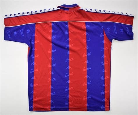 Poster plantilla fc barcelona 1992 1993 campeon sold. 1992-95 FC BARCELONA SHIRT L Football / Soccer \ European ...