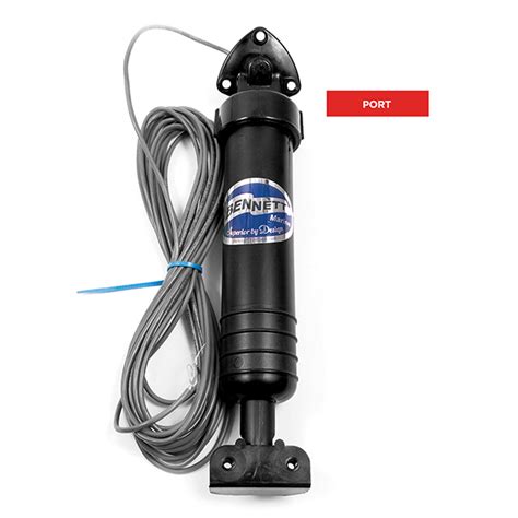 Bennett trim tab actuators are strong, flexible nylon/fiberglass hydraulic cylinders that push the trim tabs into position. Products Archive - Bennett Marine