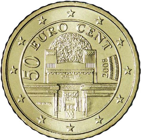 50 Euro Cent 2nd Map Austria Numista