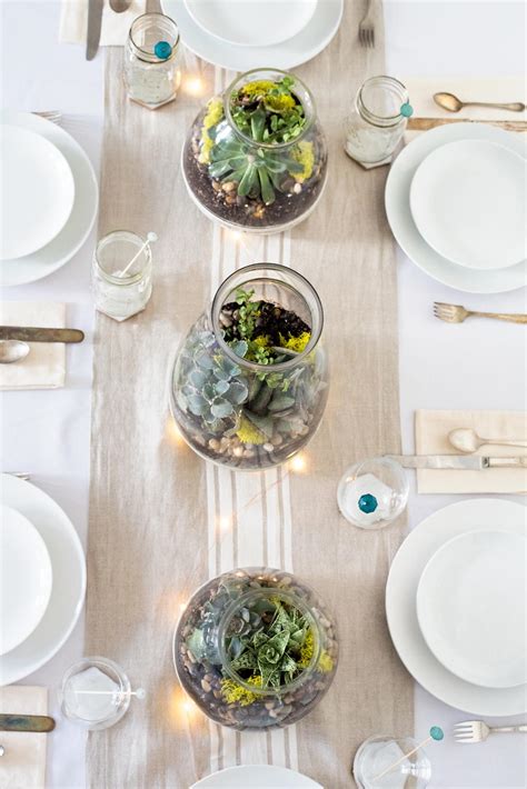 A table centerpiece is a must when it comes to decorating for special occasions. Elegant and Easy Succulent Table Centerpieces | FaveCrafts.com
