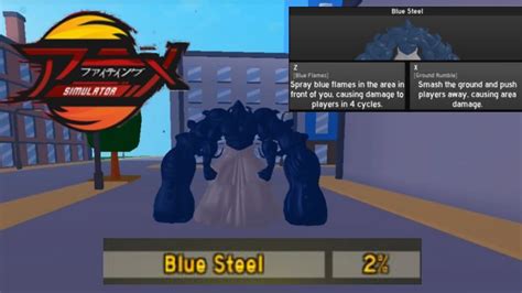 #1 list of up to date anime fighting simulator codes on roblox! Blue Steel Kagune | Roblox : Anime Fighting Simulator ...