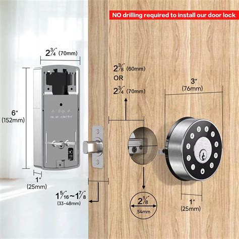 Sifely Smart Lock Smart Lock Front Door Keyless Entry Door Lock