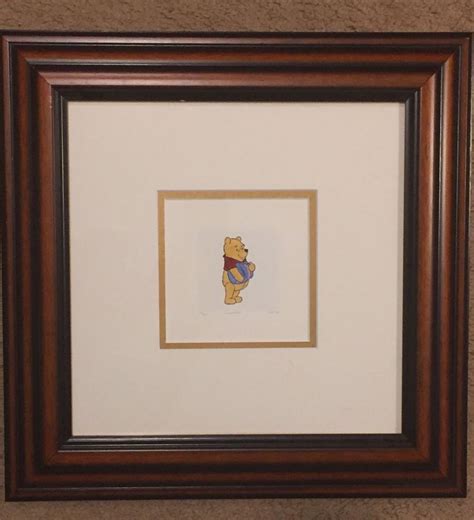 Winnie the Pooh Etching Disney Framed Artwork | Disney frames, Framed