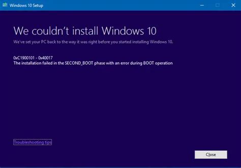 Windows 10 Upgrade Error Codes And Solutions Info Hack News