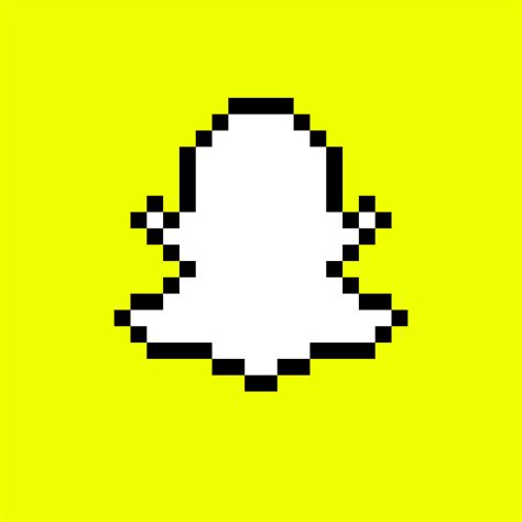 Pixilart Snapchat Ghost By Mypixelartsucks