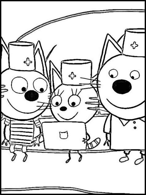 Here are fun free printable cat coloring pages for children. Kid-E-Cats 2 Printable coloring pages for kids | Cat ...