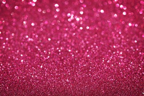 Purple Pink Glitter Christmas Background Stock Photo