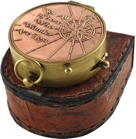 Vintage Nautical Brass Compass Maritime Compass Marine Etsy Uk