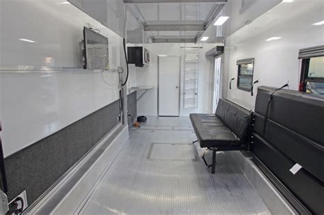 A wide variety of aluminium cabinet trailer options are available to you, such as aluminum. 26' Custom Stacker Trailer with Bathroom Package ...