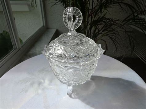 You can use this footed. Ful Lead Crystal Vintage 3 Footed Covered Candy Dish ...