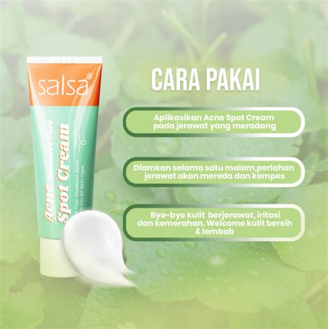 SALSA Acne Intensive Care Spot Cream Obat Totol Jerawat Salsa Cosmetics
