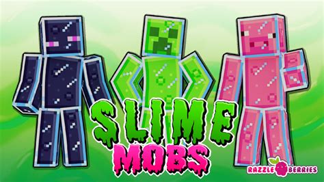 Slime Mobs By Razzleberries Minecraft Skin Pack Minecraft Marketplace Via