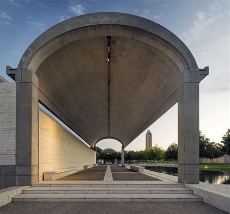 The Kimbell Art Museums 1972 Building Designed By Louis I Kahn Is