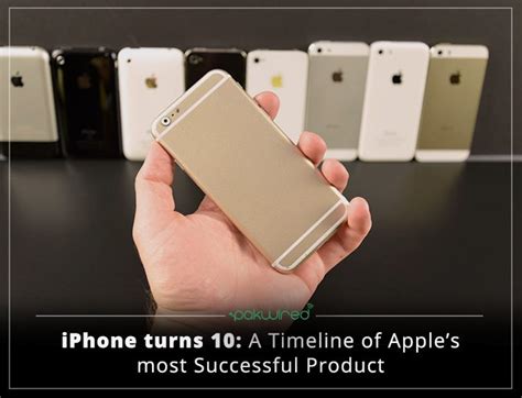 Iphone Turns 10 A Timeline Of Apples Most Successful Product