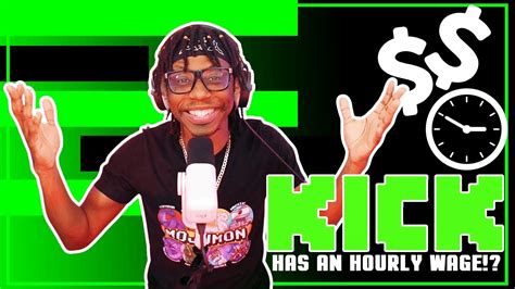Kick has an HOURLY WAGE!? - YouTube