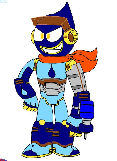 Oilman Megaman Fully Charged Fanmade By 3dmarioworld On Deviantart