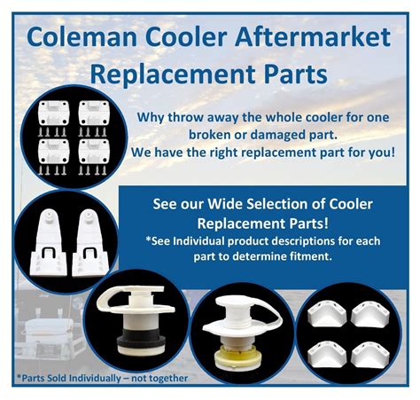 Coleman Cooler Replacement Parts | Coolerj