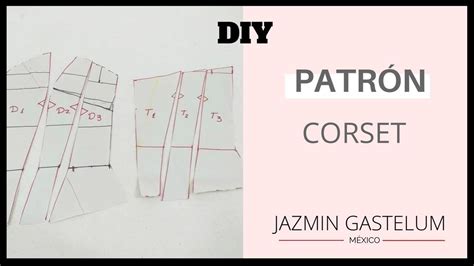 Cómo Hacer El Patrón De Un Corset How To Make A Corset´s Pattern