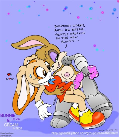 Rule 34 2002 Archie Comics Bunnie Rabbot Cream The Rabbit Sega Sonic Series Sonic The